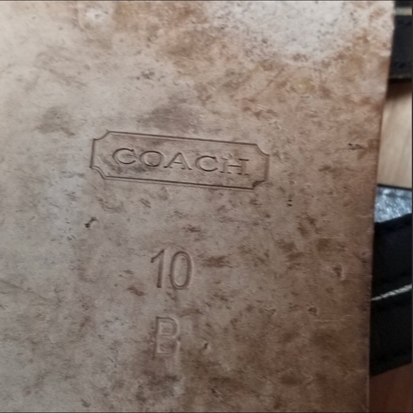 Authentic Coach Tesa Gladiator Style Leather Sandals w Silver Hardware Size 10 - Picture 8 of 16